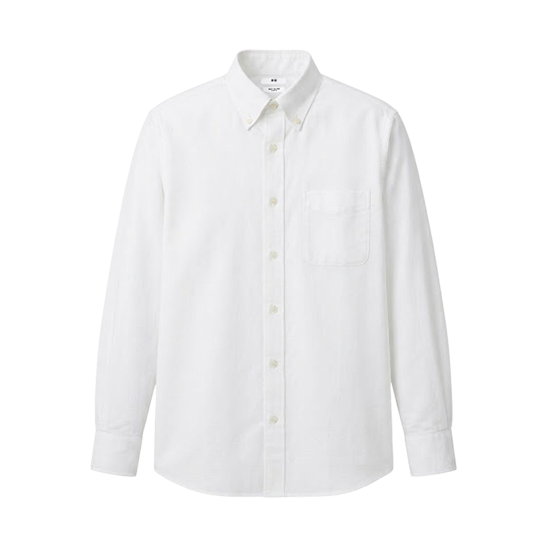 473179-00 Uniqlo Super Non Iron Slim Shirt Button Down White - JP
