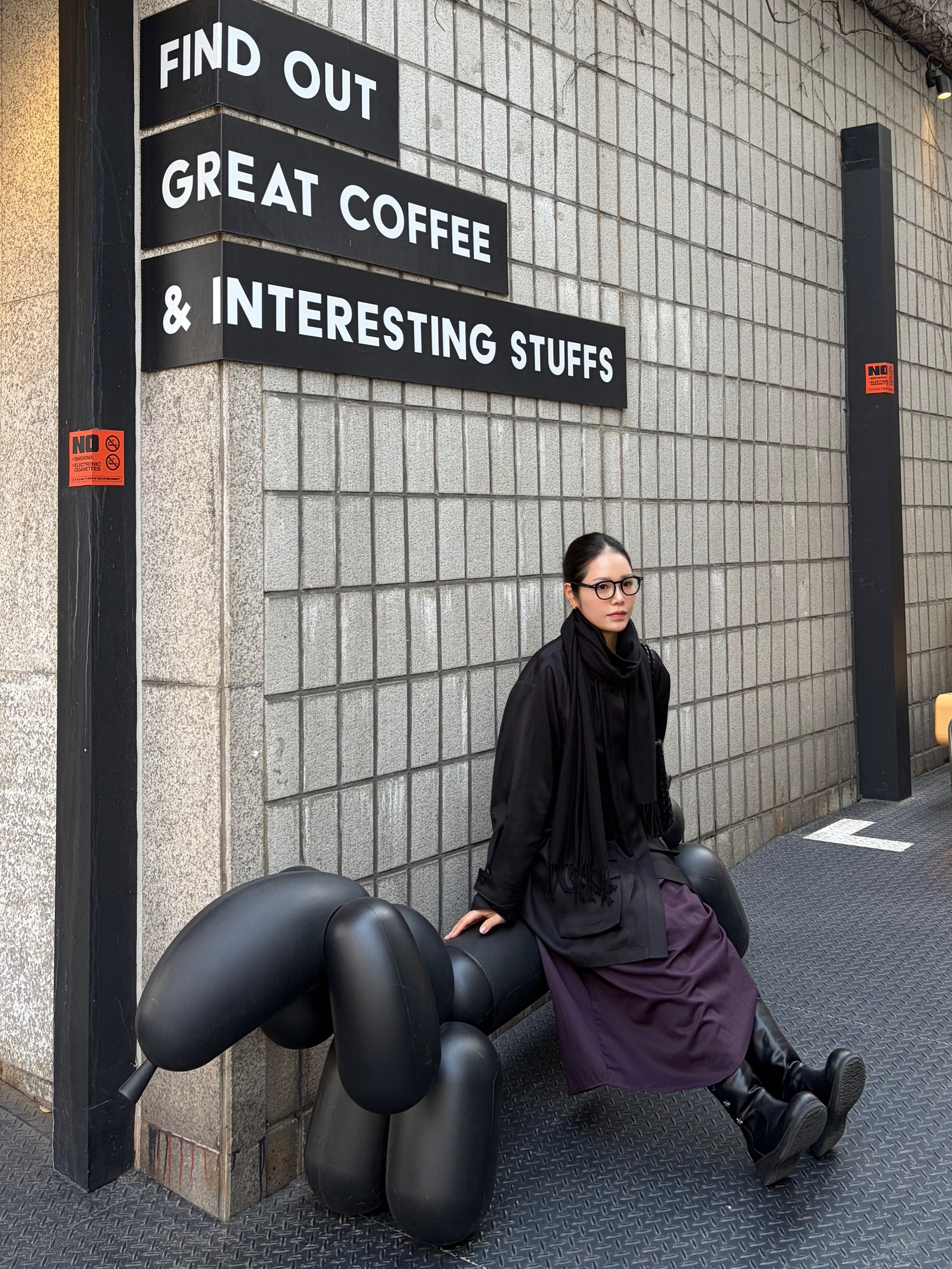 Dragon Diffusion Santa Croce Big Black 착용 스타일 - 2