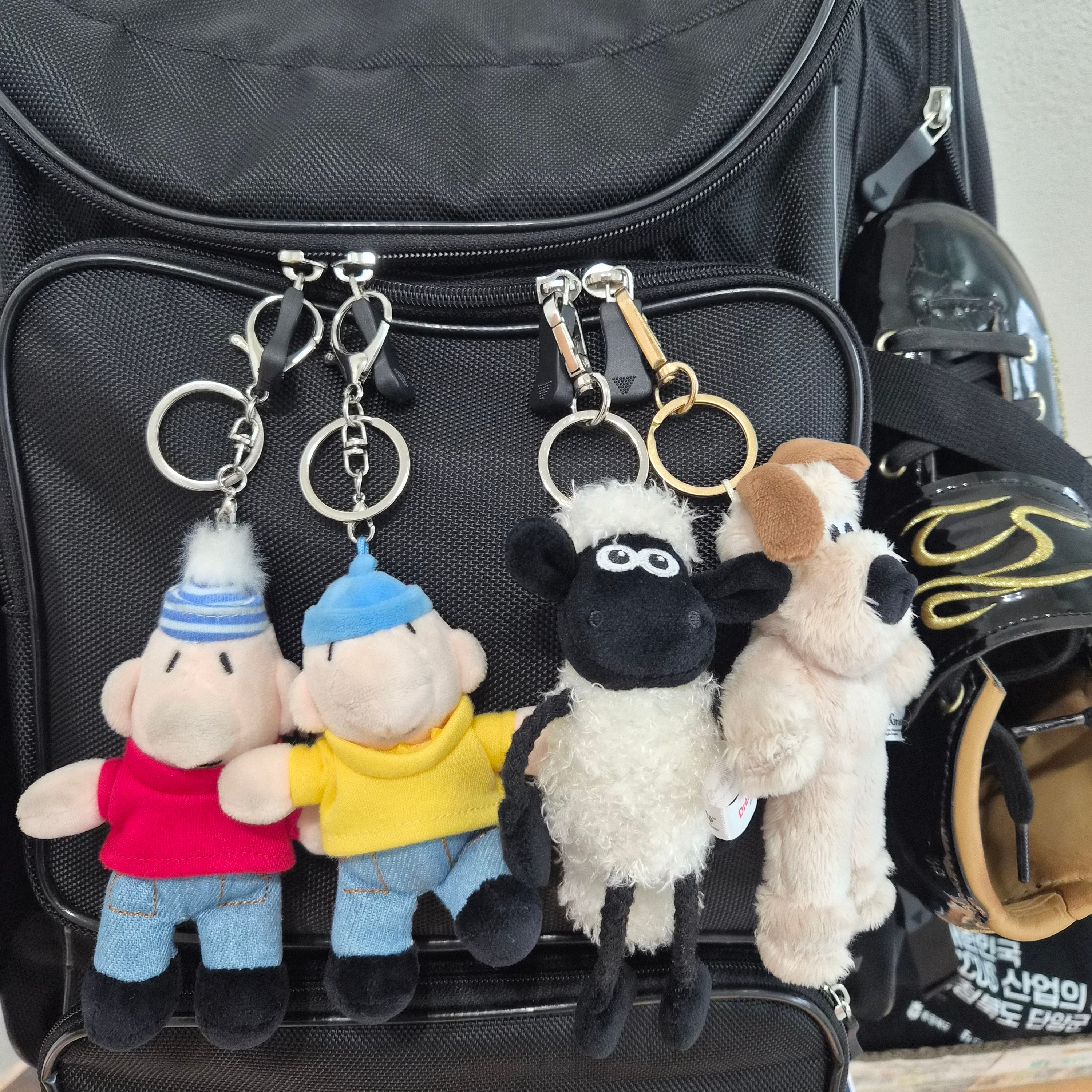 Dream C&C Pat&Mat Mini Keyring 10cm 착용 스타일