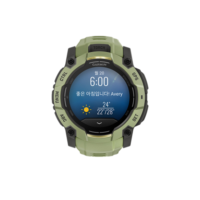 가민 인스팅트 3 50mm 아몰레드 펀그린 멀티스포츠 GPS 스마트워치(Garmin Instinct 3,50mm,AMOLED,FernGreen w/GryAccents,KOR/SEA,A05000) - 2
