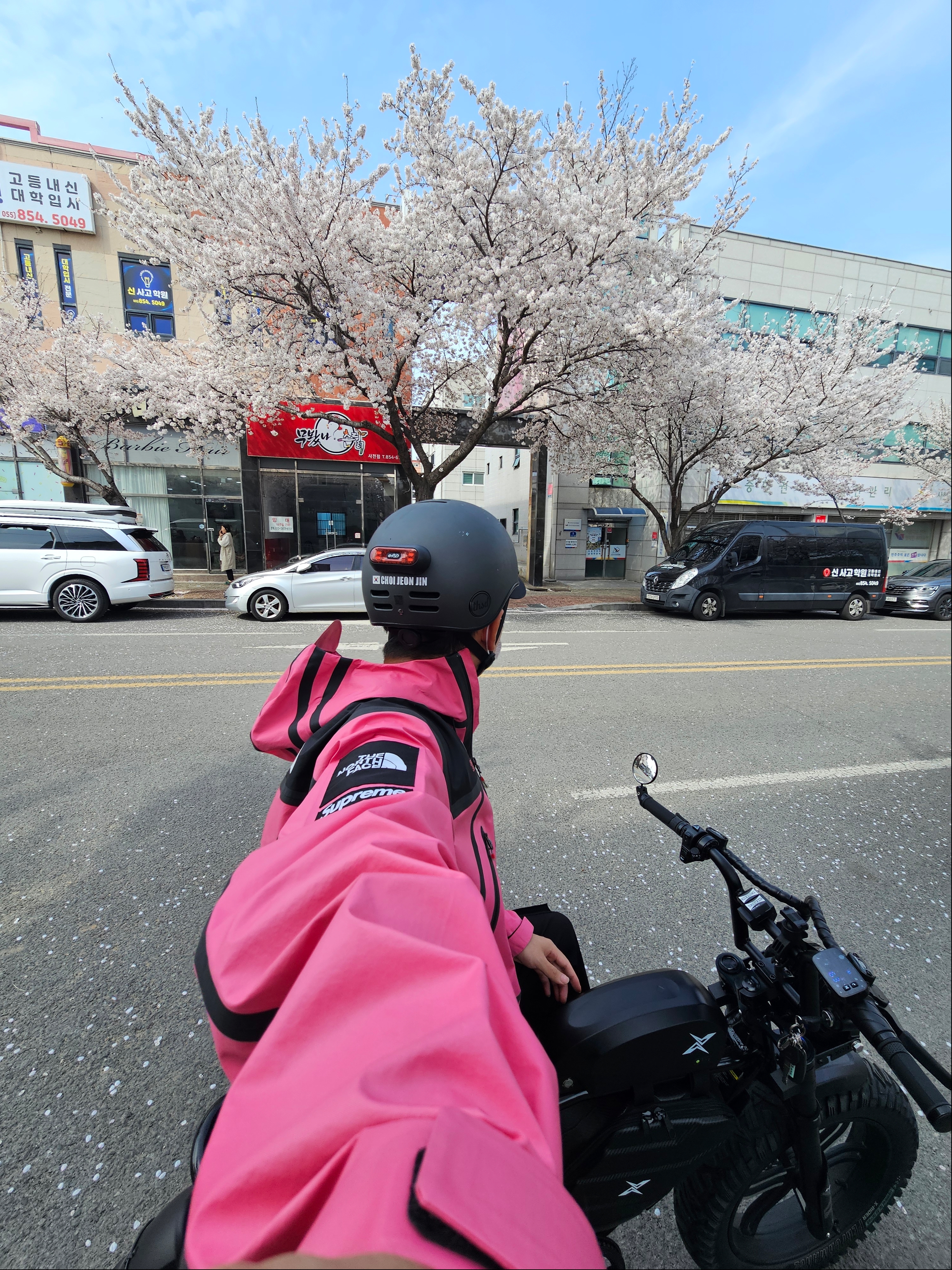 Supreme x The North Face Summit Series Outer Tape Seam Jacket Pink - 21SS 착용 스타일