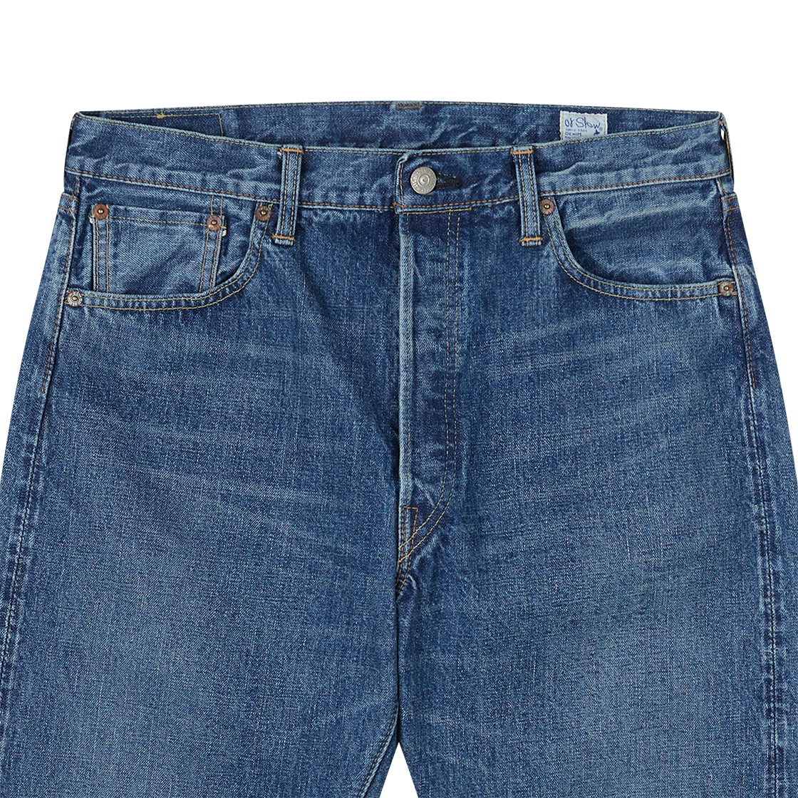 오어슬로우 105 스탠다드 셀비지 데님 2 이어 워시 블루 - 26SS(Orslow 105 Standard Selvedge Denim 2Year Wash Blue - 26SS) - 3
