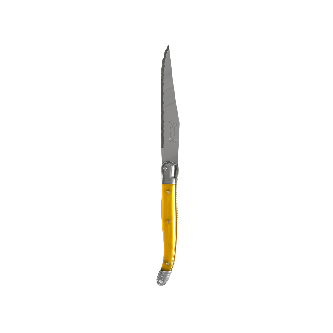 1470 JEAN NERON LAGUIOLE Dinner knife yellow