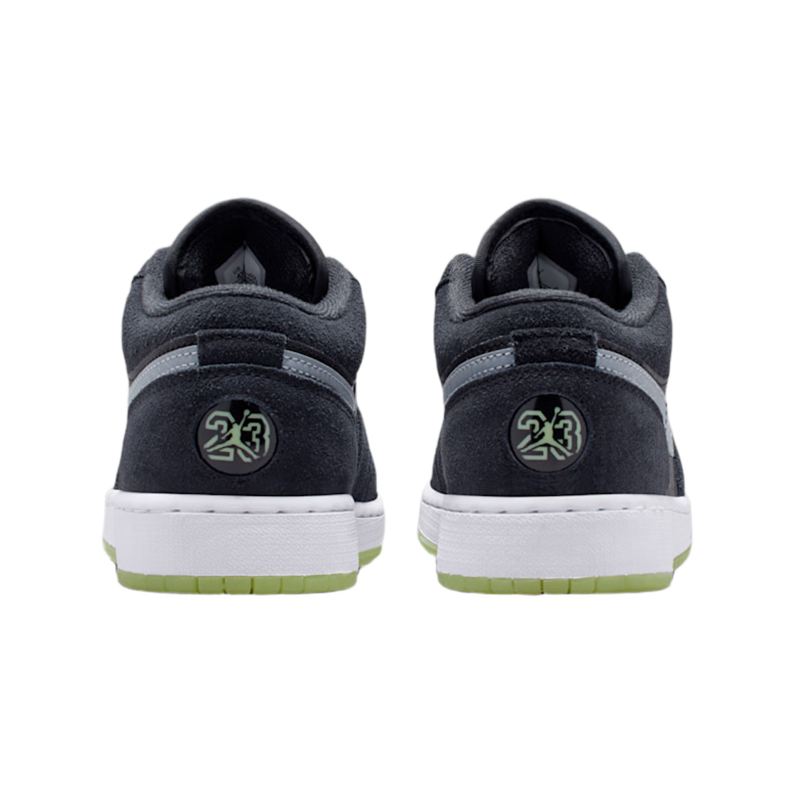 (GS) 조던 1 로우 블랙 베얼리 볼트((GS) Jordan 1 Low Black Barely Volt) - 3