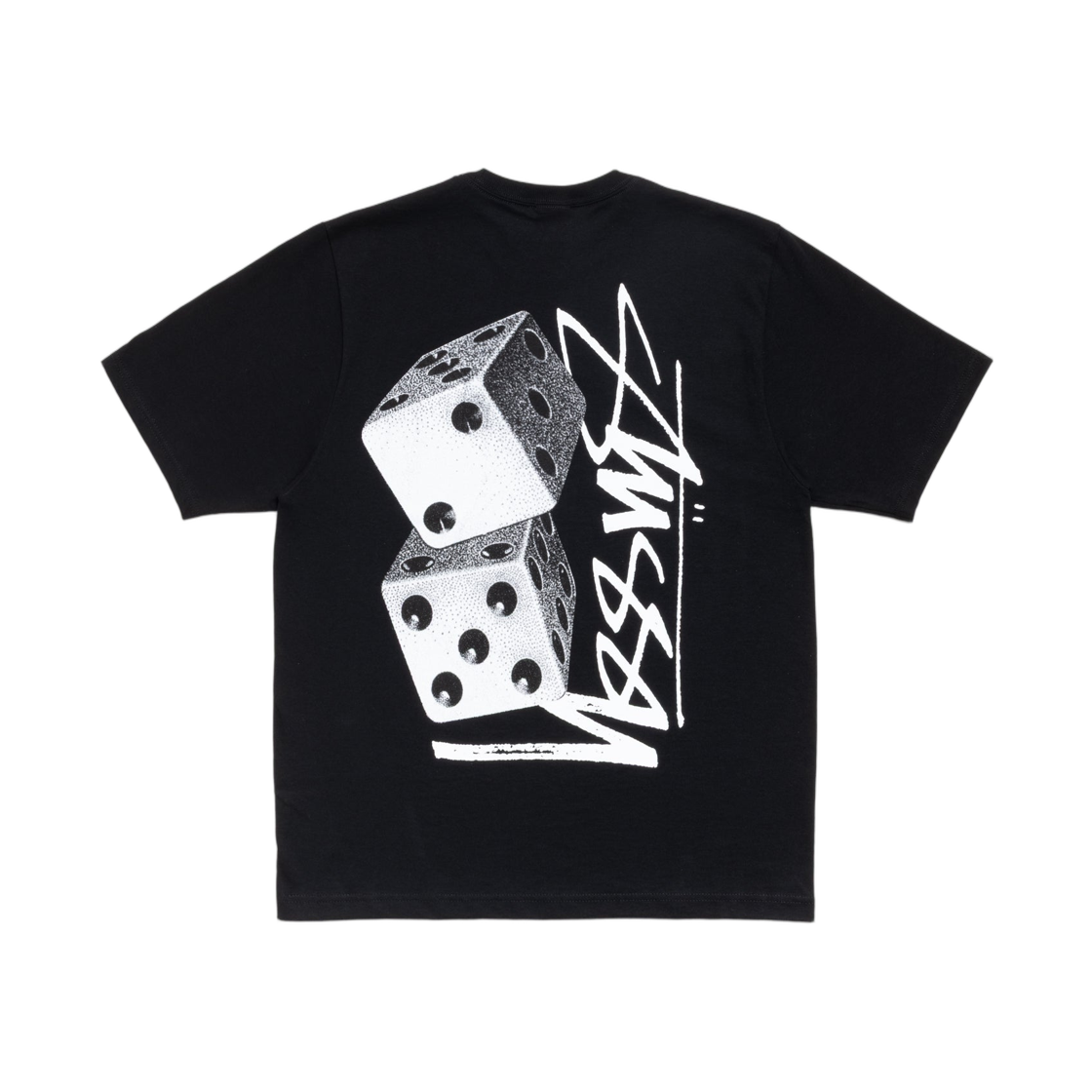 스투시 톨 다이스 티셔츠 블랙(Stussy Tall Dice T-Shirt Black)