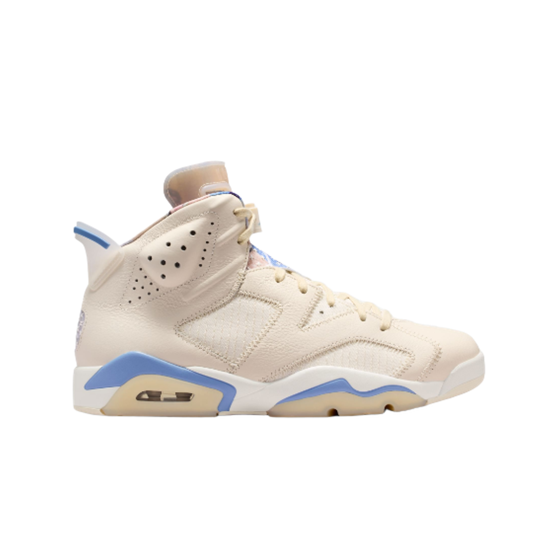 IR7255-110 Jordan 6 Retro Pale Ivory and Light Bone
