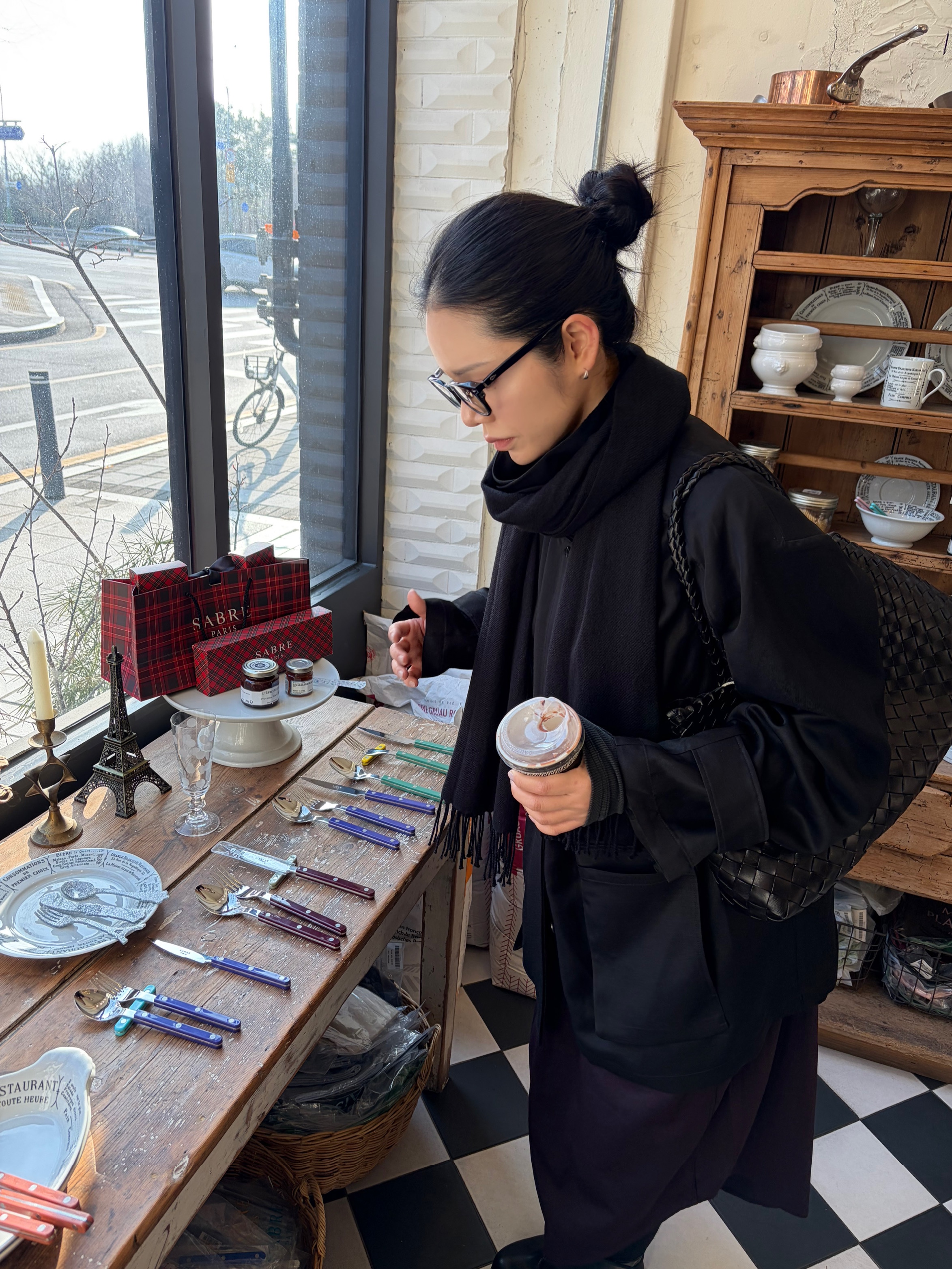 Dragon Diffusion Santa Croce Big Black 착용 스타일 - 7