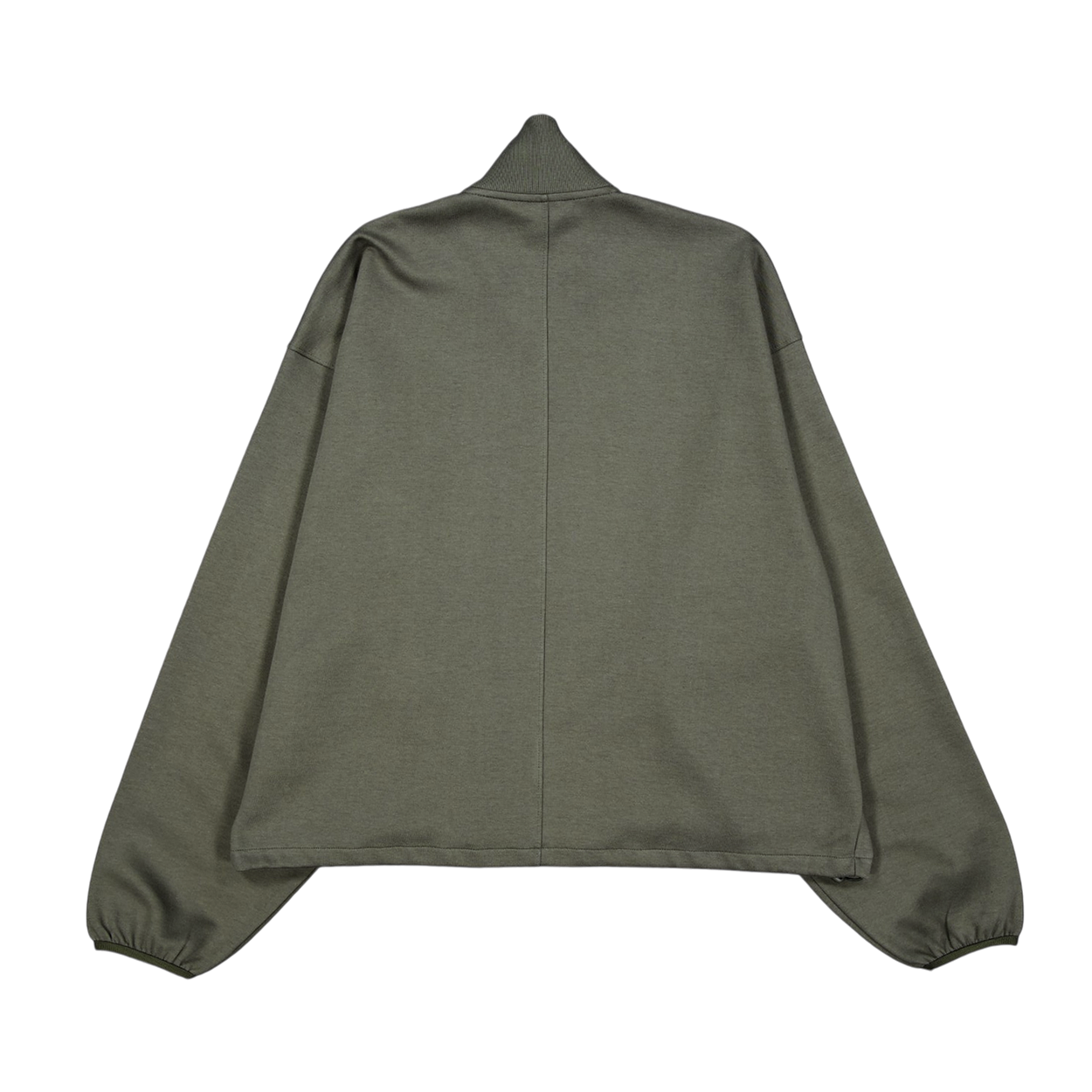 언더마이카 무.172 클래식 로고 본디드 벌룬 스웻 집업 카키(Undermycar Mu.172 Classic Logo Bonded Balloon Sweat Zip-up Khaki) - 2