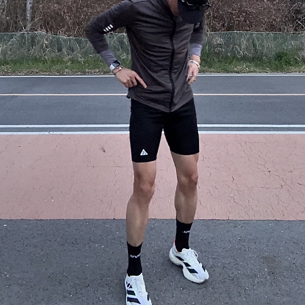 Nike ACG Lava Loops Dri-Fit ADV Half Trail Running Tights Black Summit White - Asia 착용 스타일 - 2