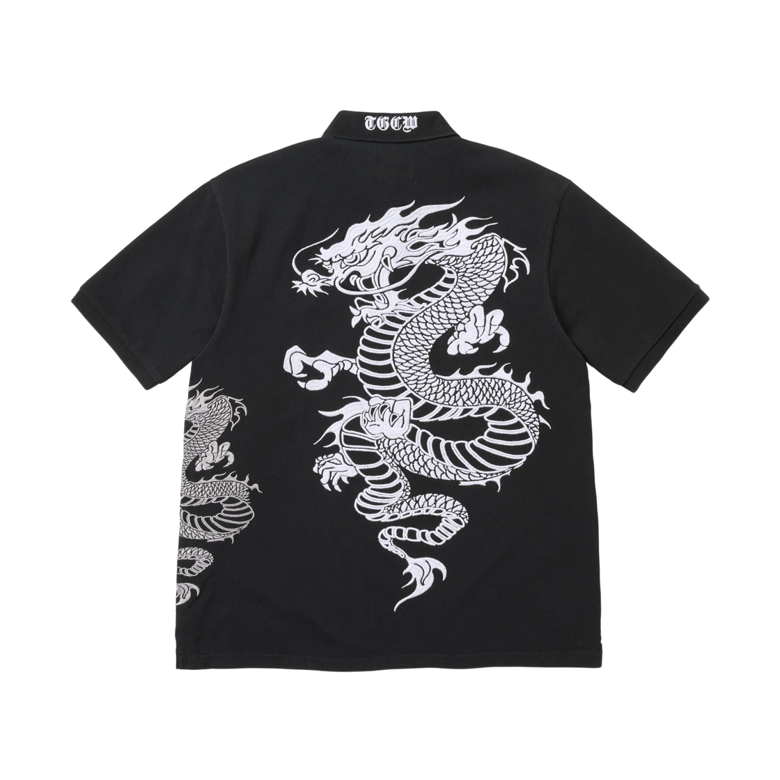 슈프림 x 더 그레이트 차이나 월 드래곤 폴로 블랙 - 26SS(Supreme x The Great China Wall Dragon Polo Black - 26SS) - 2