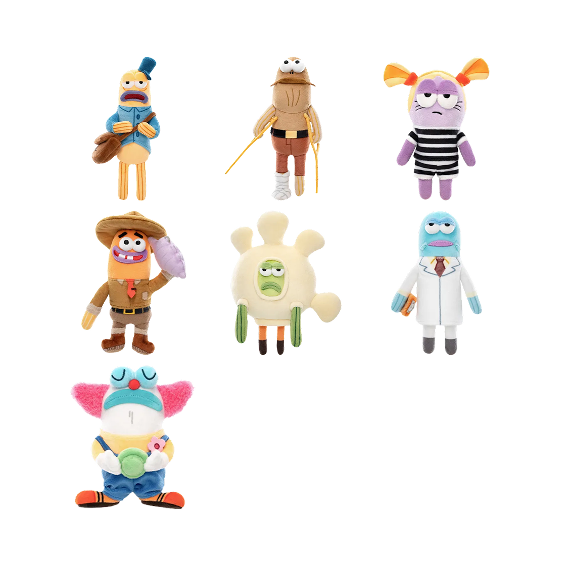 팝마트 스폰지밥 비키니 시티의 엉뚱한 친구들 인형 키링 2 미개봉 랜덤박스 (6개입)(Pop Mart Pop Mart Bikini Bottom Buddies 2 Sealed Case (6 Blind Boxes)) - 2
