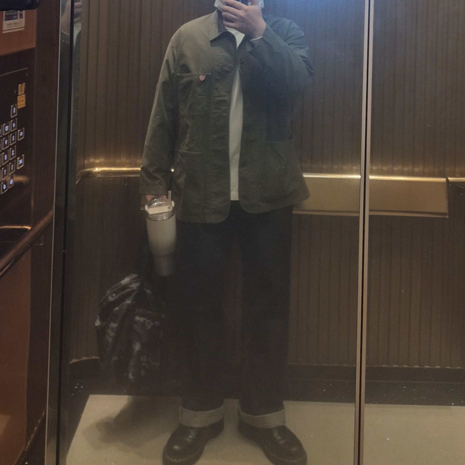Dr. Martens 1461 Smooth Black 착용 스타일