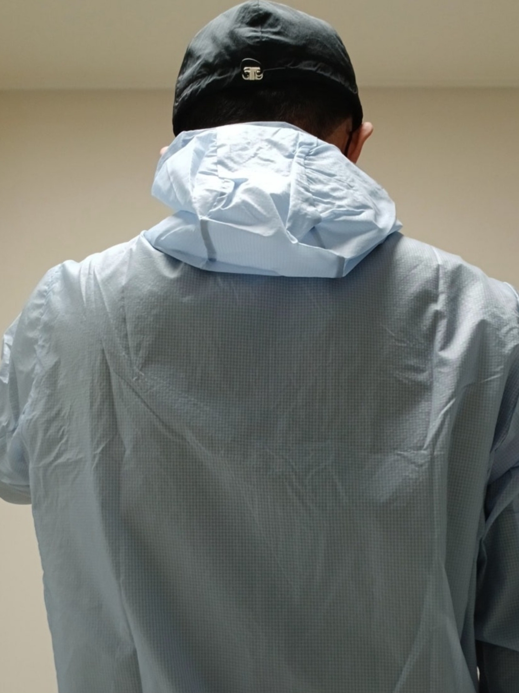 Patagonia Houdini Jacket Fleck Blue, Patagonia Houdini Jacket Black/Black 착용 스타일 - 3