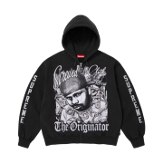 Supreme x DJ Screw Zip Up Hooded Sweatshirt Black - 26SS
