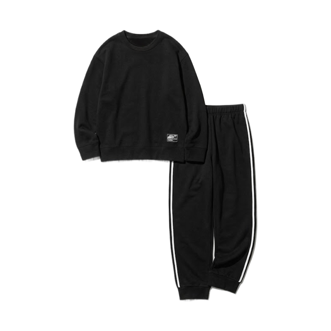 474860-09 (Kids) Uniqlo Airism Ultra Stretch Set Black - JP
