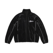 Supreme Velour Mesh Track Jacket Black - 26SS