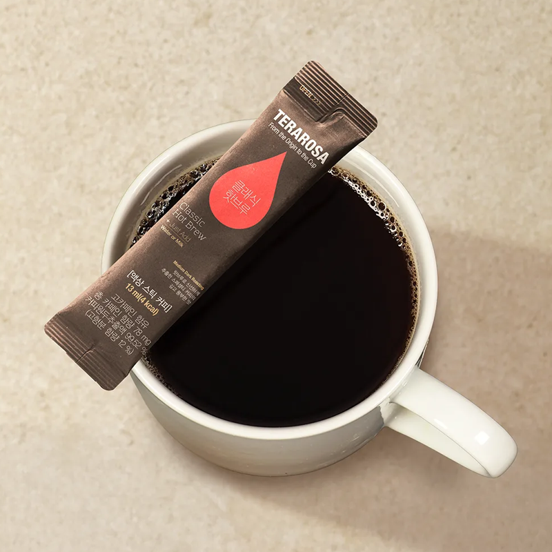 테라로사 간편커피 & 유리머그 세트(TERAROSA Hot Brew Stick & Glass Mug Set) - 3
