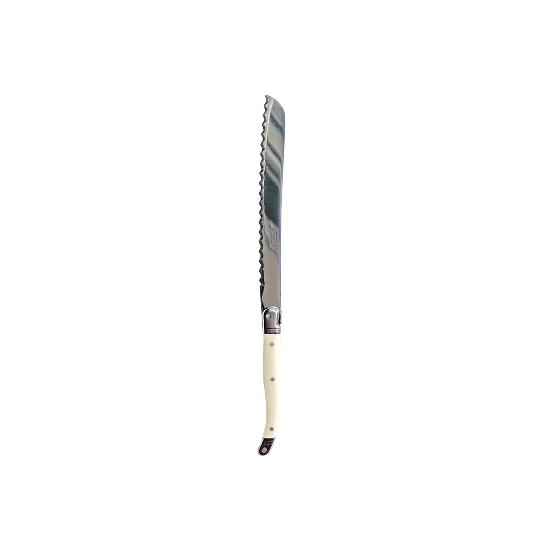 00854 JEAN NERON LAGUIOLE Bread knife ivory