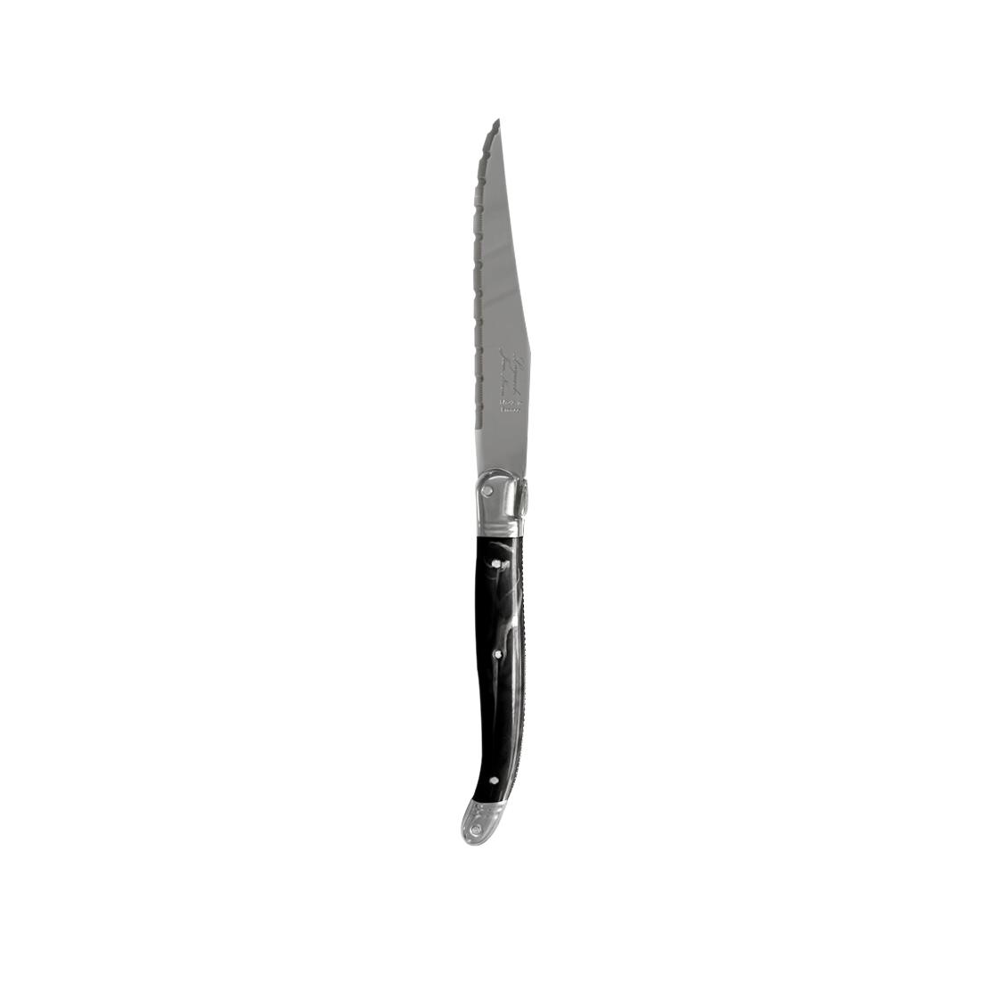 장네론라귀올 나이프 마블블랙(JEAN NERON LAGUIOLE Dinner knife marble black) - 1