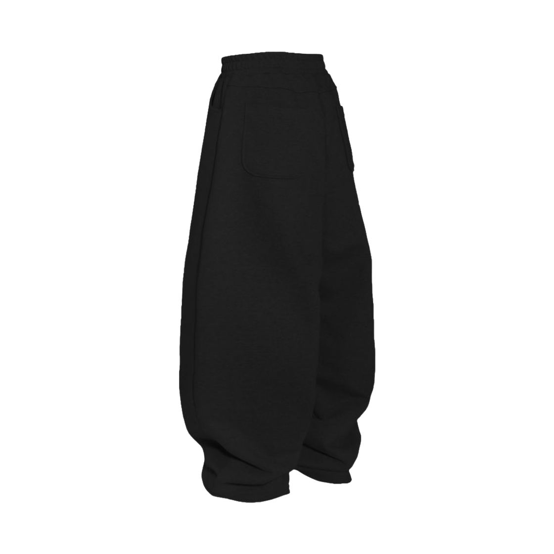 엠제이디 에브리데이 헤비스웻 배기 팬츠 블랙(MJD Everyday Heavy Sweat Baggy Pants Black) - 2