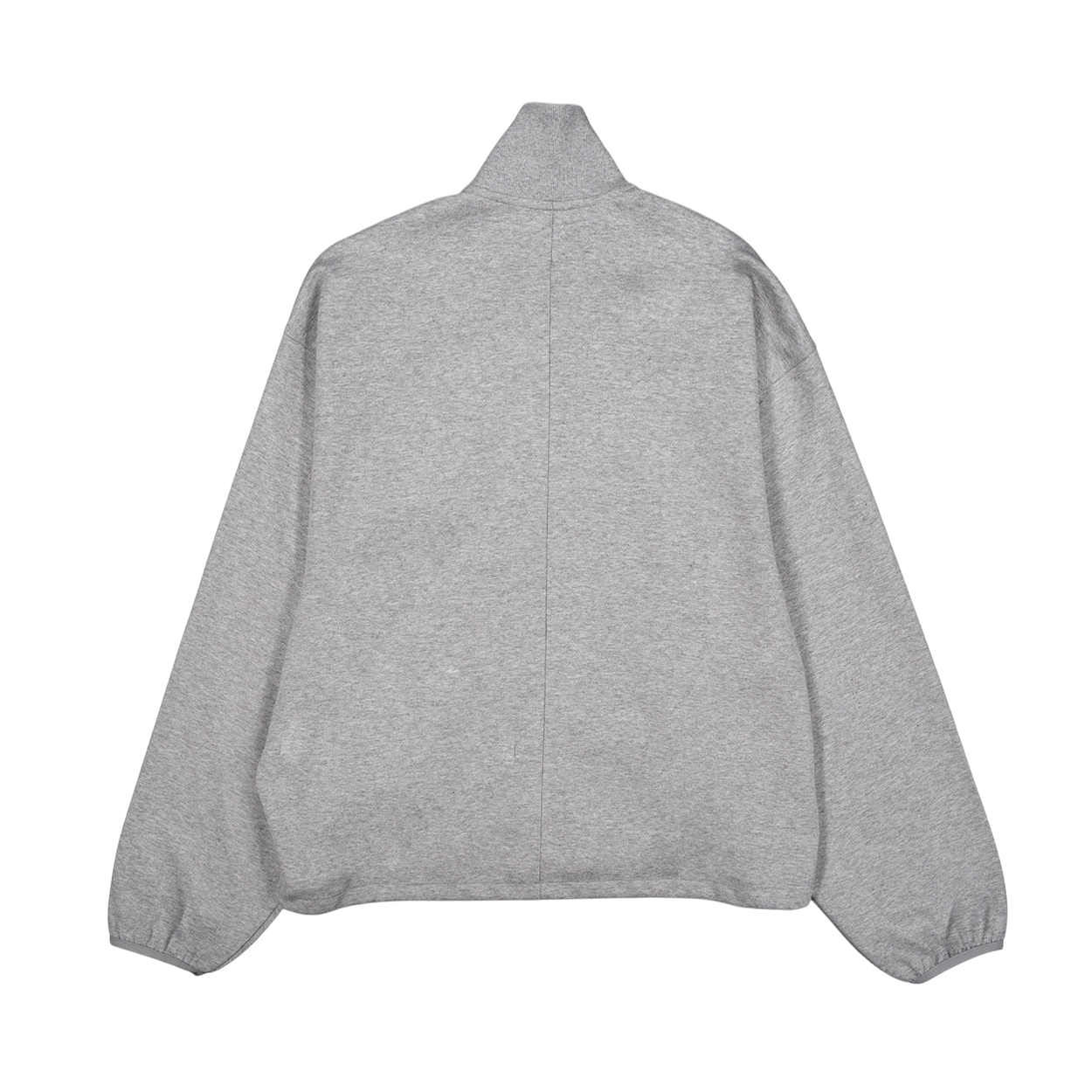 언더마이카 무.172 클래식 로고 본디드 벌룬 스웻 집업 멜란지 그레이(Undermycar Mu.172 Classic Logo Bonded Balloon Sweat Zip-up Melange Gray) - 2