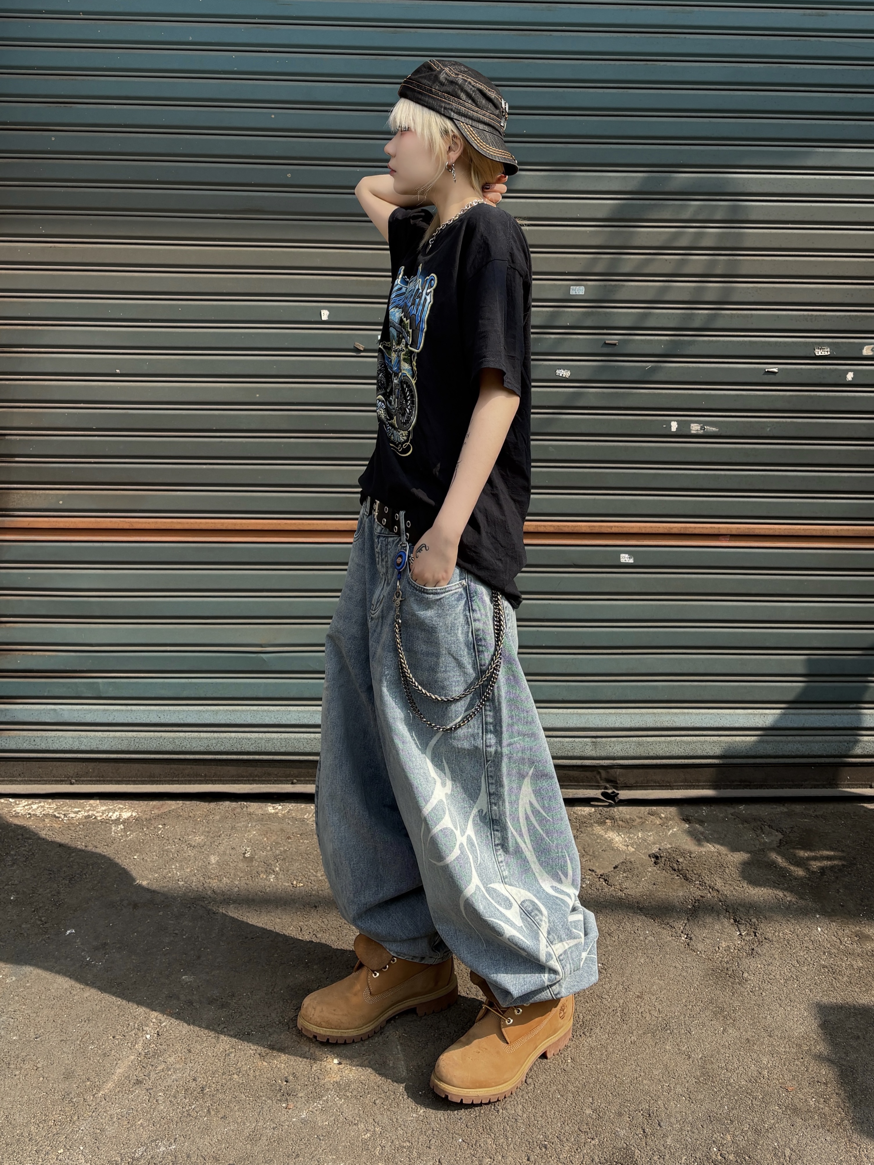 Timberland Premium 6 inch Waterproof Boot Wheat Nubuck - Wide 착용 스타일 - 2