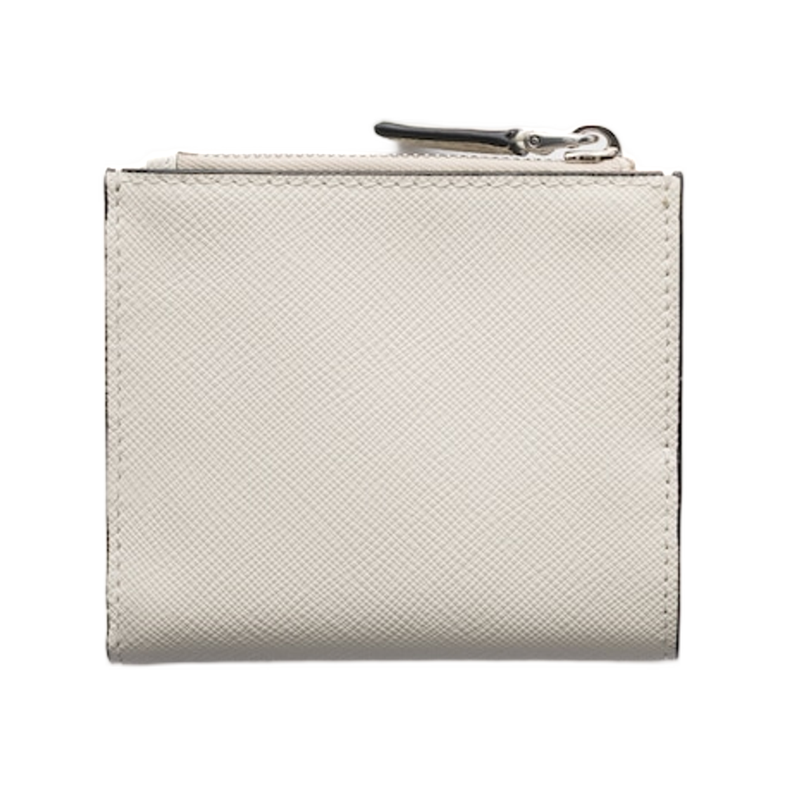 프라다 스몰 사피아노 레더 월렛 초크 화이트(Prada Small Saffiano Leather Wallet Chalk White) - 2