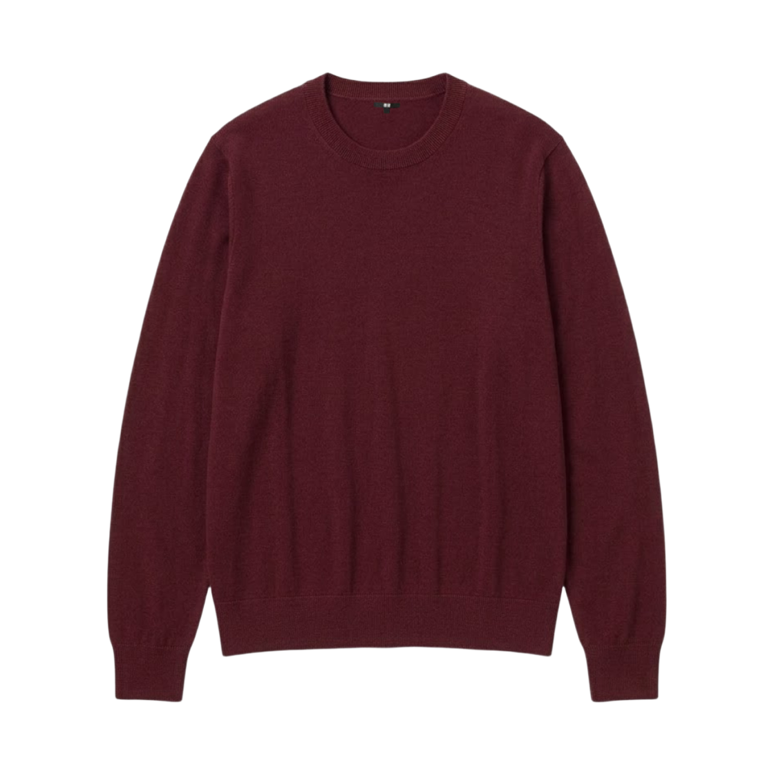 (W) 유니클로 100% 메리노 크루넥 점퍼 레드 - JP((W) Uniqlo 100% Merino Crewneck Jumper Red - JP) - 1