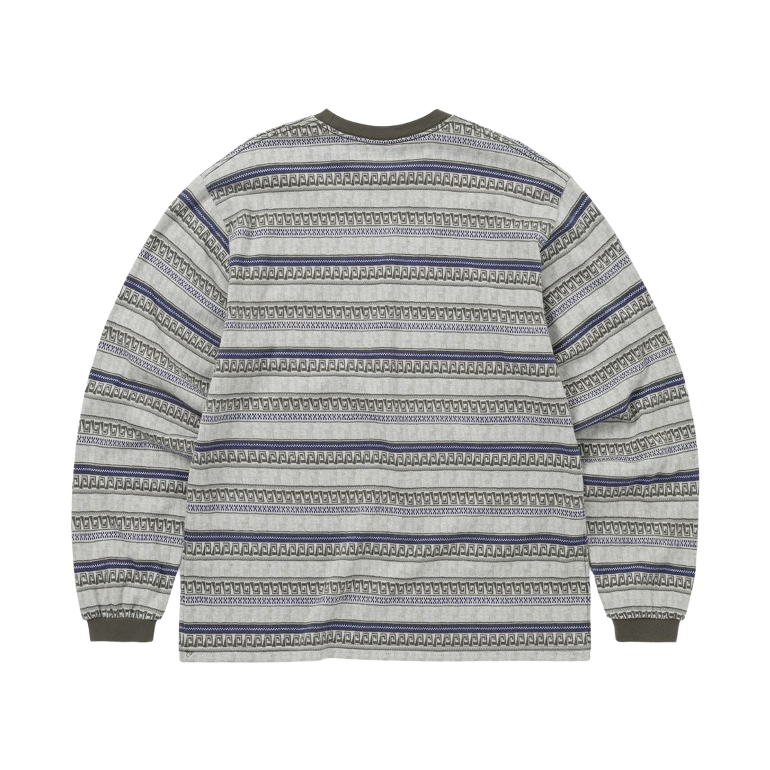 디스이즈네버댓 패턴 스트라이프 롱슬리브 티셔츠 아이보리(Thisisneverthat Pattern Striped L/S T-Shirt Ivory) - 2