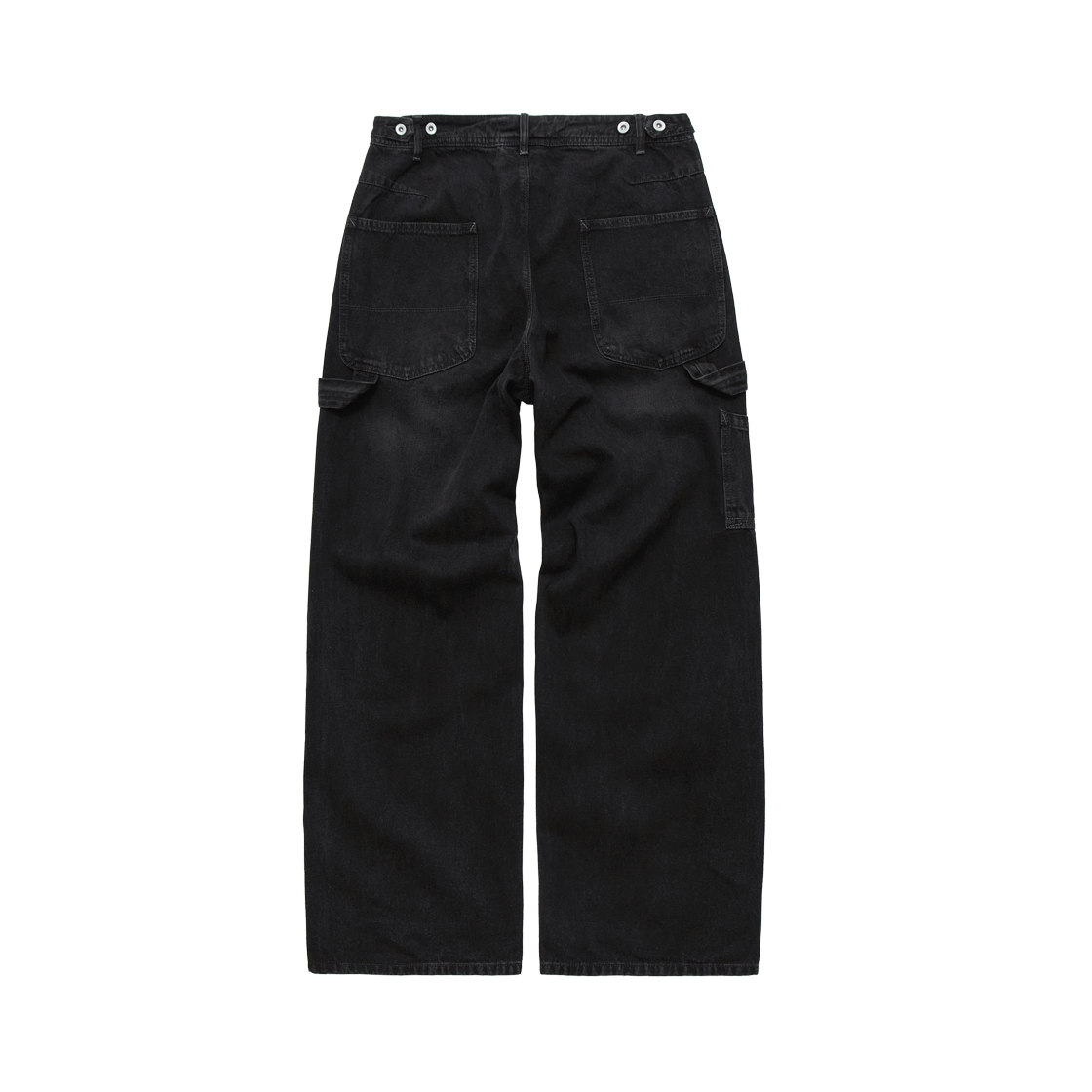 폴리테루 브러쉬드 해머 데님 블랙(Polyteru Brushed Hammer Denim Black) - 2