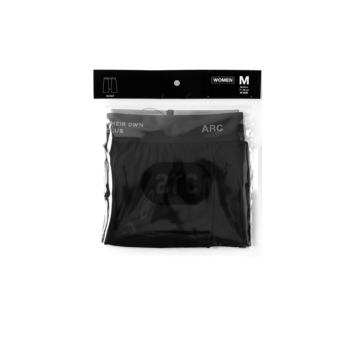 에이알씨 우먼즈 러닝 메쉬 박서 블랙(ARC Women’s Running Mesh Boxer Black) - 6