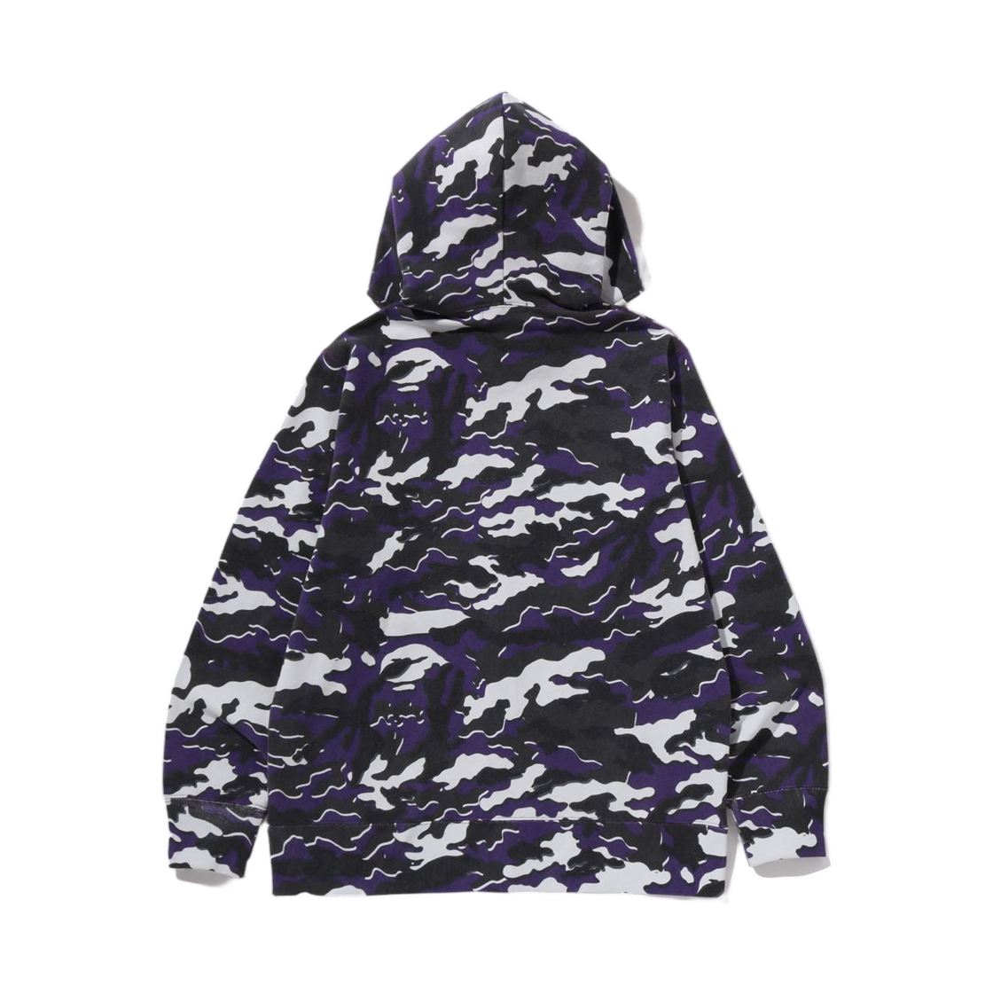 베이프 글리치 우드랜드 카모 풀 집 후드 퍼플(BAPE Glitch Woodland Camo Full Zip Hoodie Purple) - 2