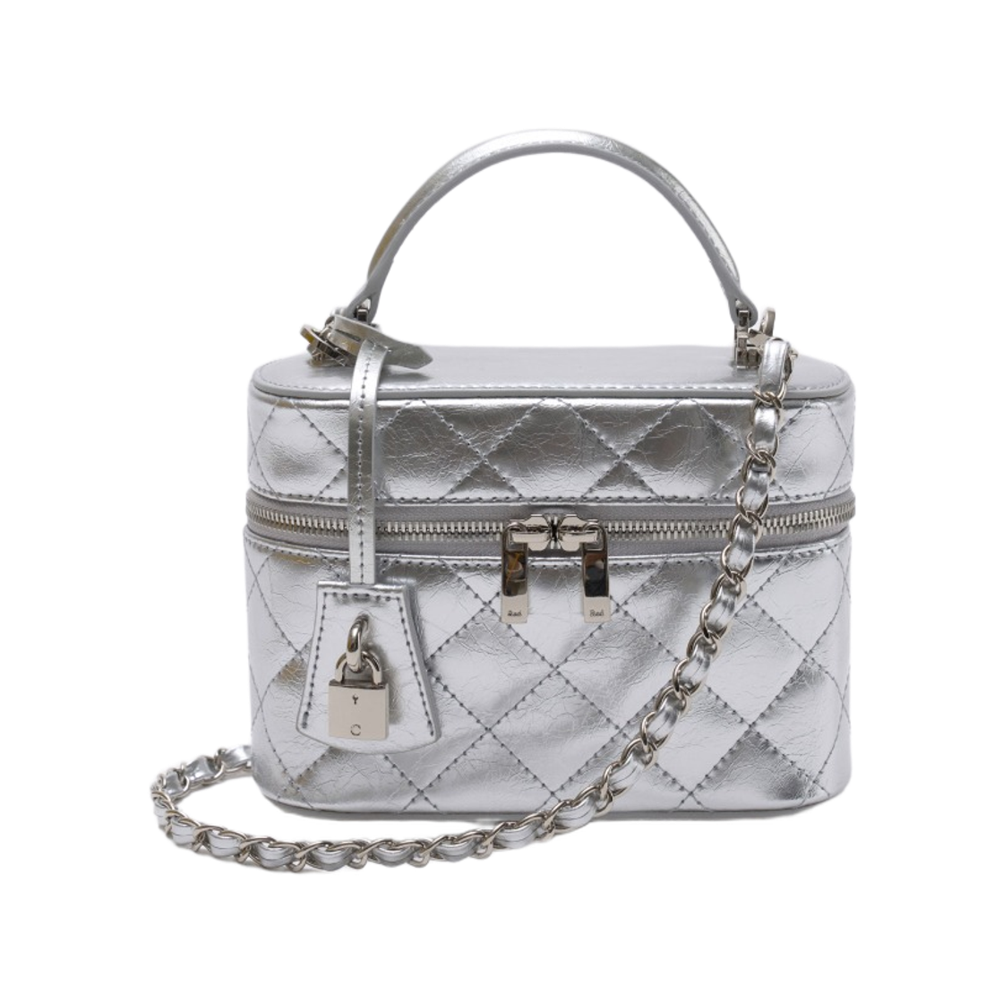 카디널 레드 베니티 백 실버(Cardinal Red Vanity Bag Silver)