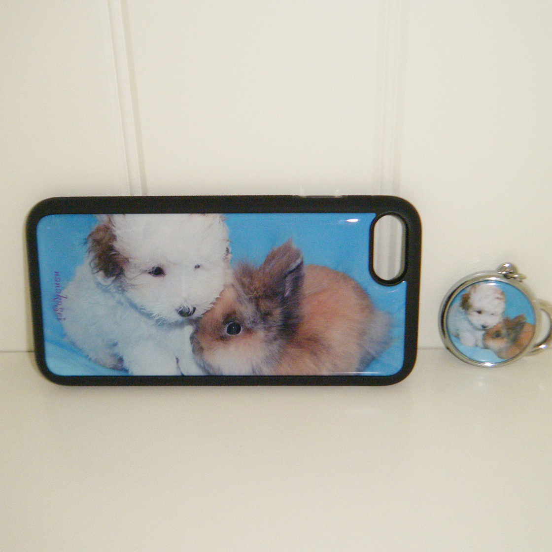 나나카세이 퍼피 & 버니 에폭시 범퍼 케이스(NANAKASEI puppy & bunny epoxy bumper case) - 5