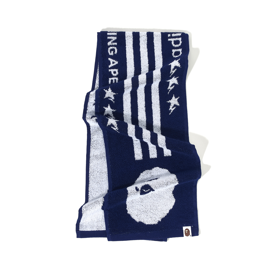 아디다스 x 베이프 풋볼 타월 재팬 블루(Adidas x BAPE Football Towel Japan Blue) - 2