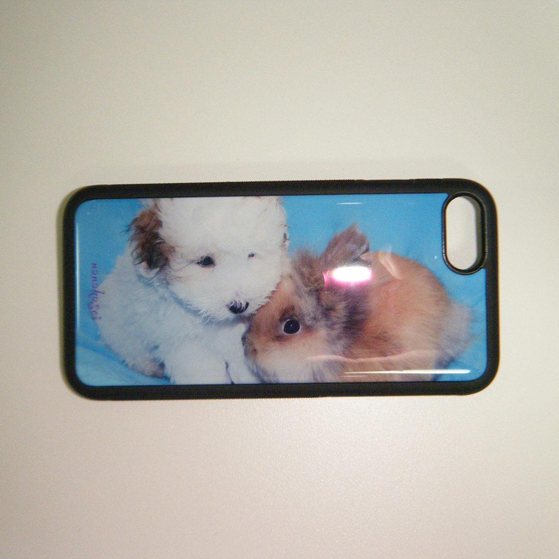 나나카세이 퍼피 & 버니 에폭시 범퍼 케이스(NANAKASEI puppy & bunny epoxy bumper case) - 3