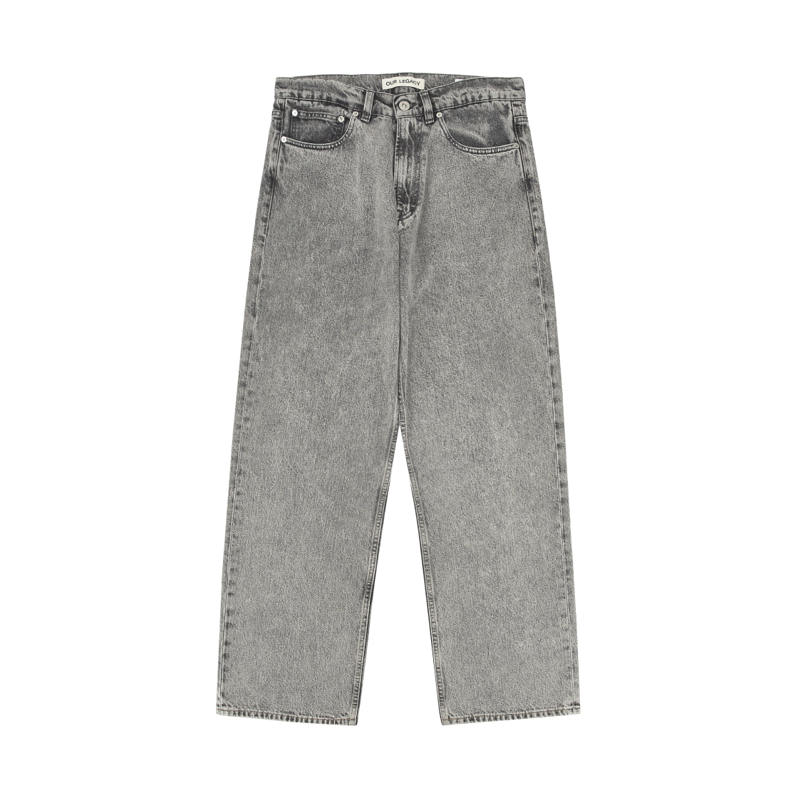 아워레가시 써드컷 슈퍼블리치 블랙 데님(Our Legacy Third Cut Superbleach Black Denim)