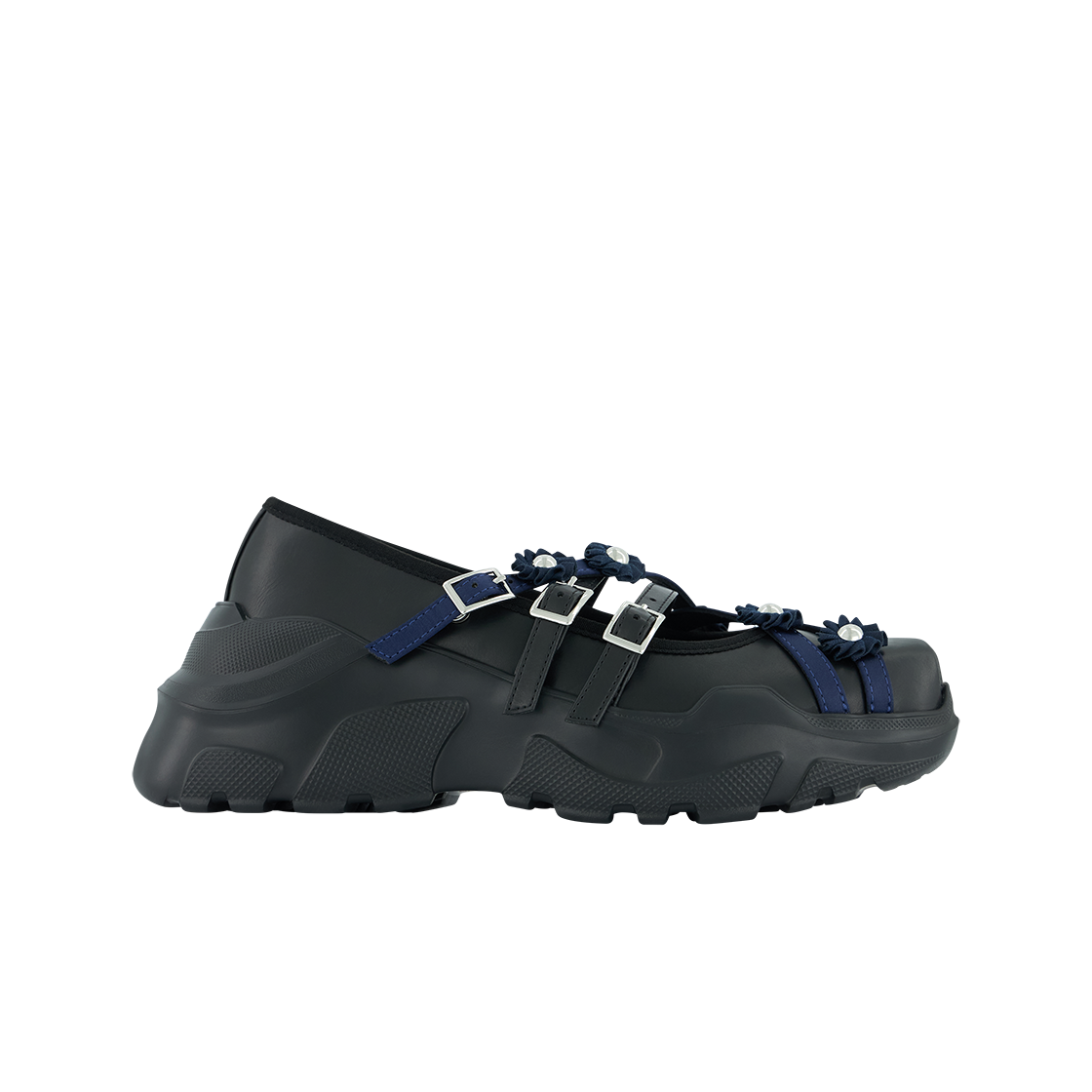 아키코아오키 우먼 플로라 블랙 네이비 - 26SS(Akikoaoki Women Flora Black Navy - 26SS) - 1