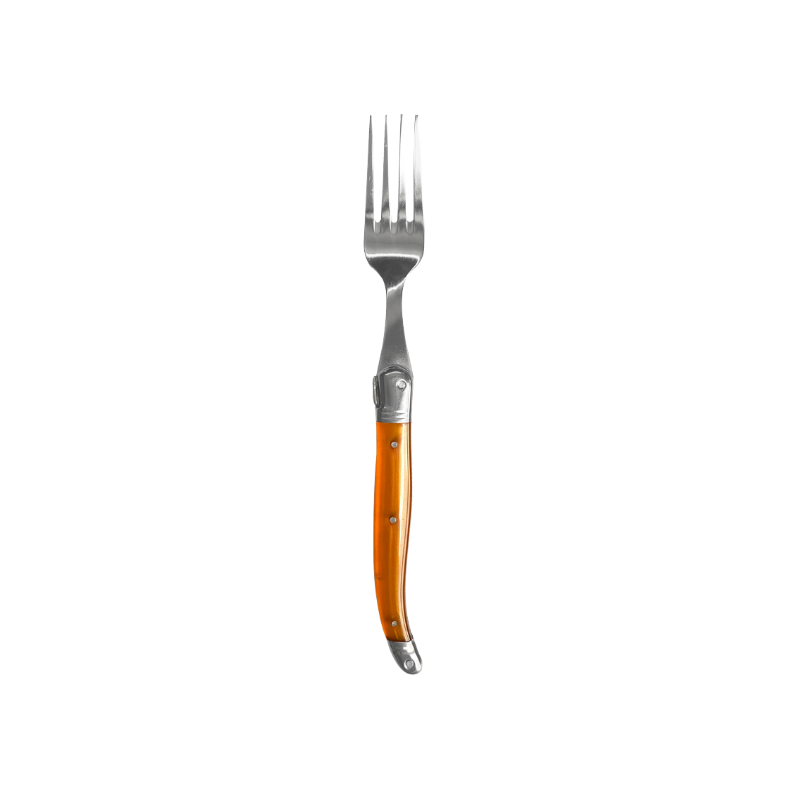 1516 JEAN NERON LAGUIOLE Dinner fork orange