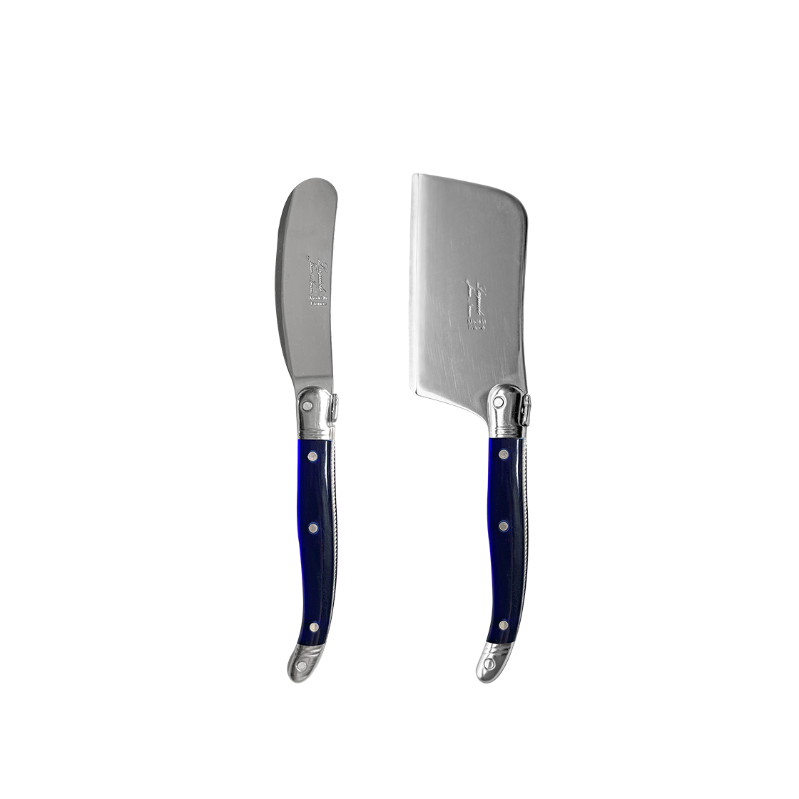 장네론라귀올 치즈커터&버터나이프 프렌치블루 선물패키지(JEAN NERON LAGUIOLE Cheese cutter&Butter knife gift set french blue) - 1
