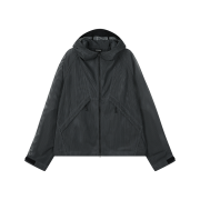 Goldwin Tonalith Mesh Hooded Jacket Black - 26SS