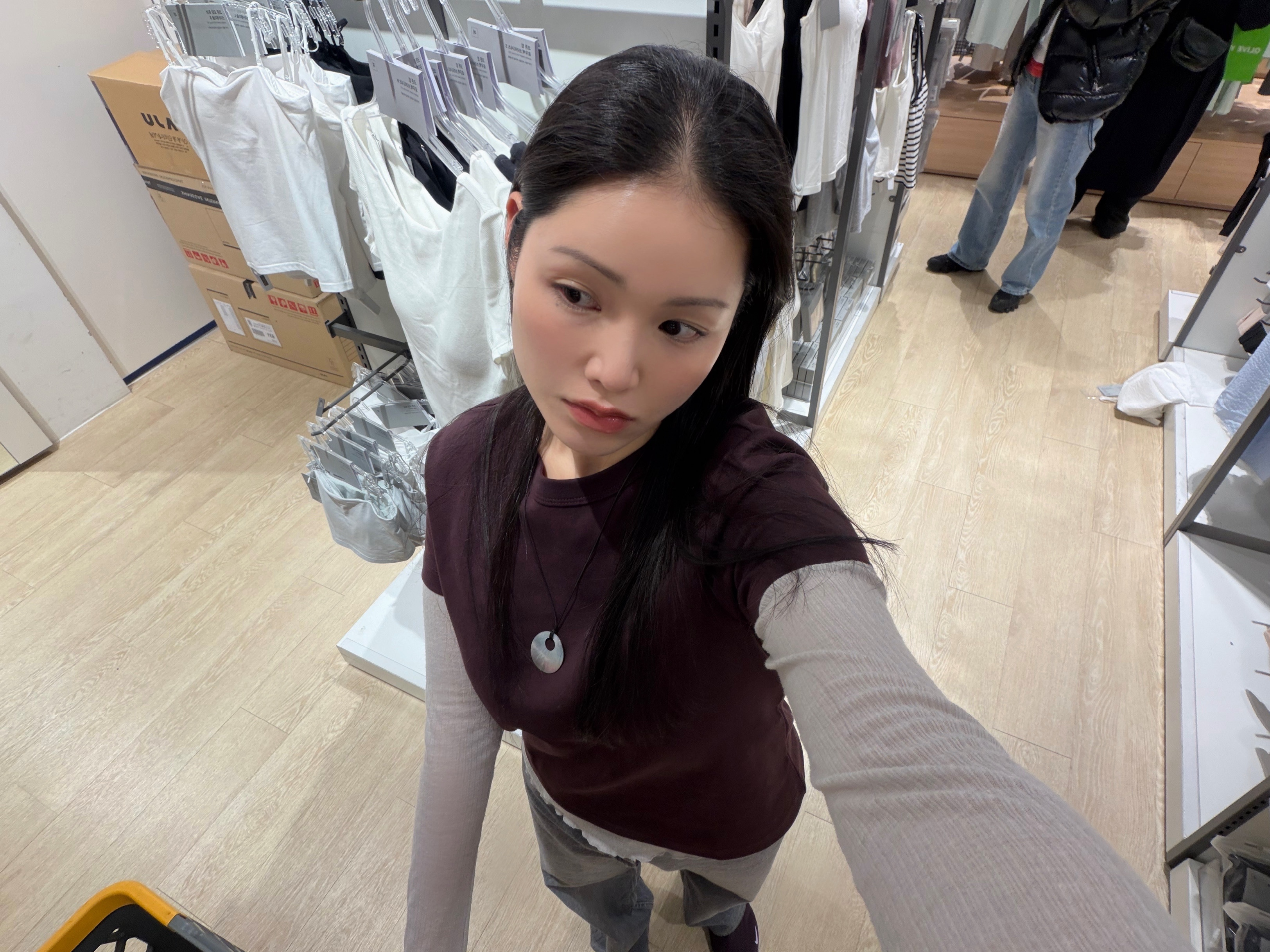 Dragon Diffusion Santa Croce Big Black, (W) Nike Astra Ultra Port Wine and Black 착용 스타일 - 5