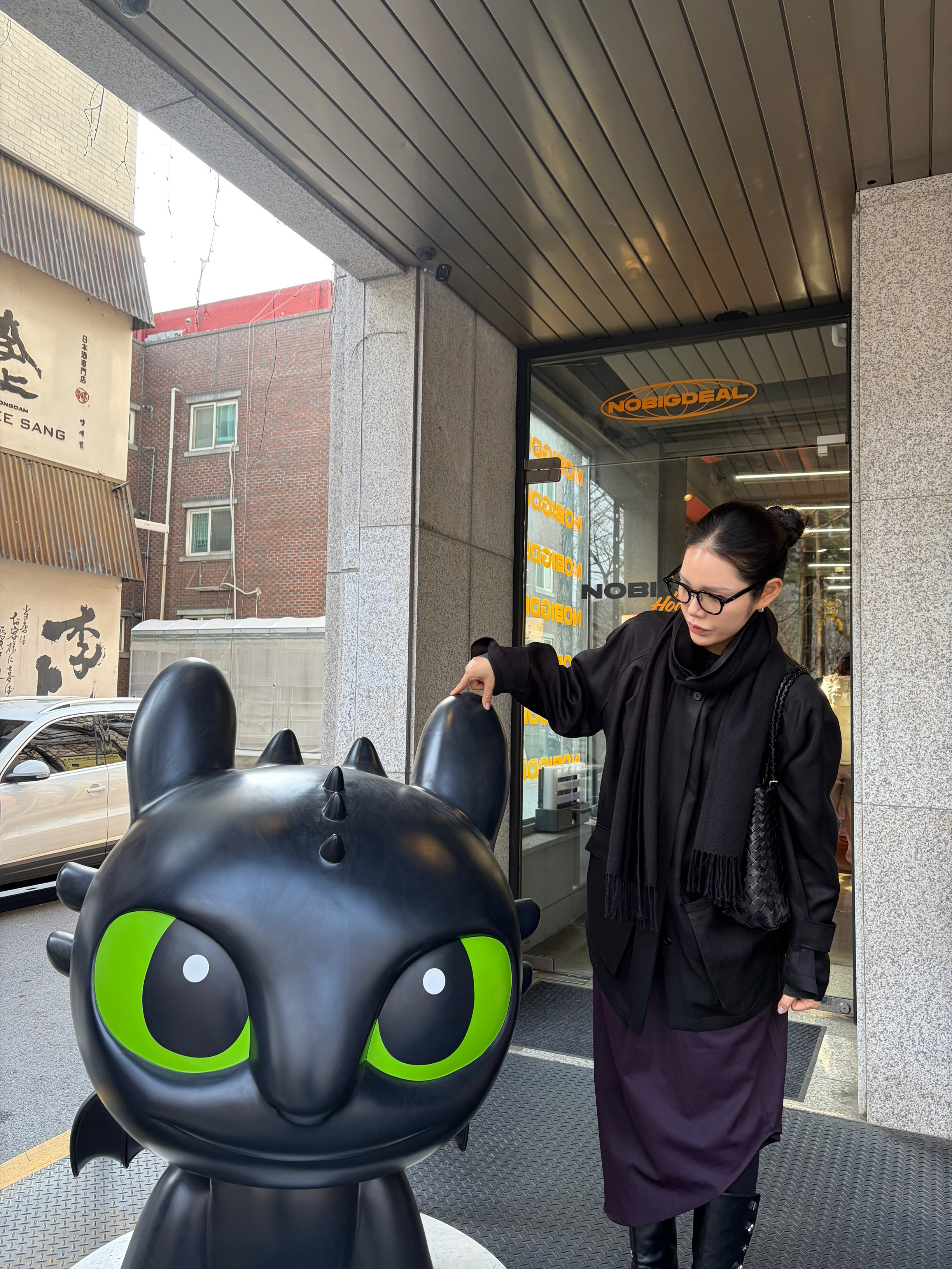 Dragon Diffusion Santa Croce Big Black 착용 스타일 - 9