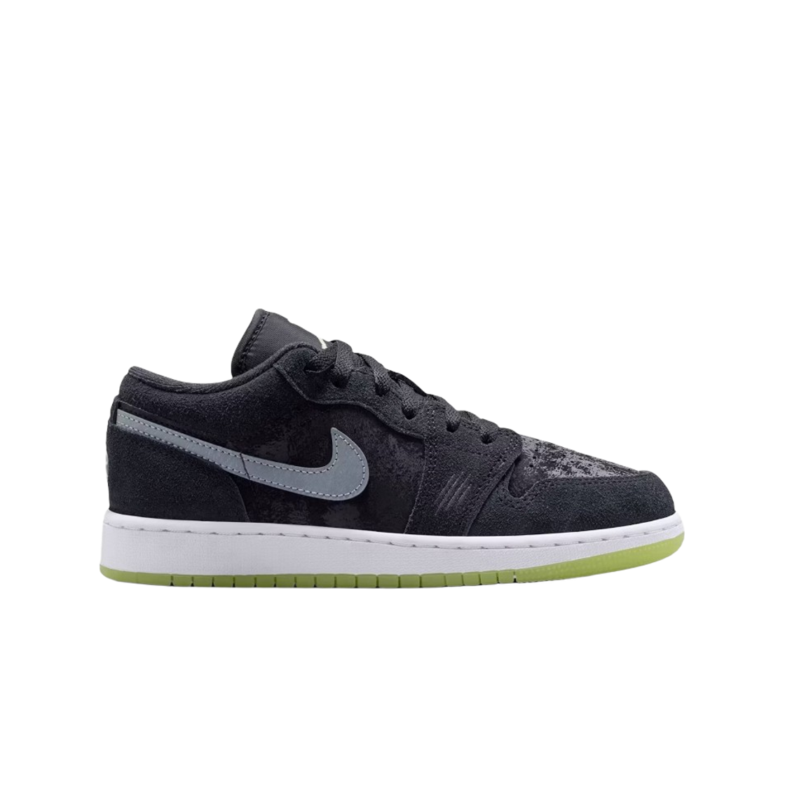 HV4775-001 (GS) Jordan 1 Low Black Barely Volt