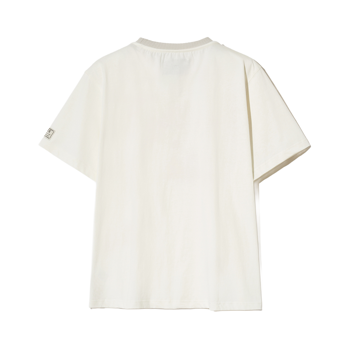 세터 로고 자수 보야지 반팔 티셔츠 페리오드 레드(SATUR Logo Voyage T-Shirt Period Red) - 2