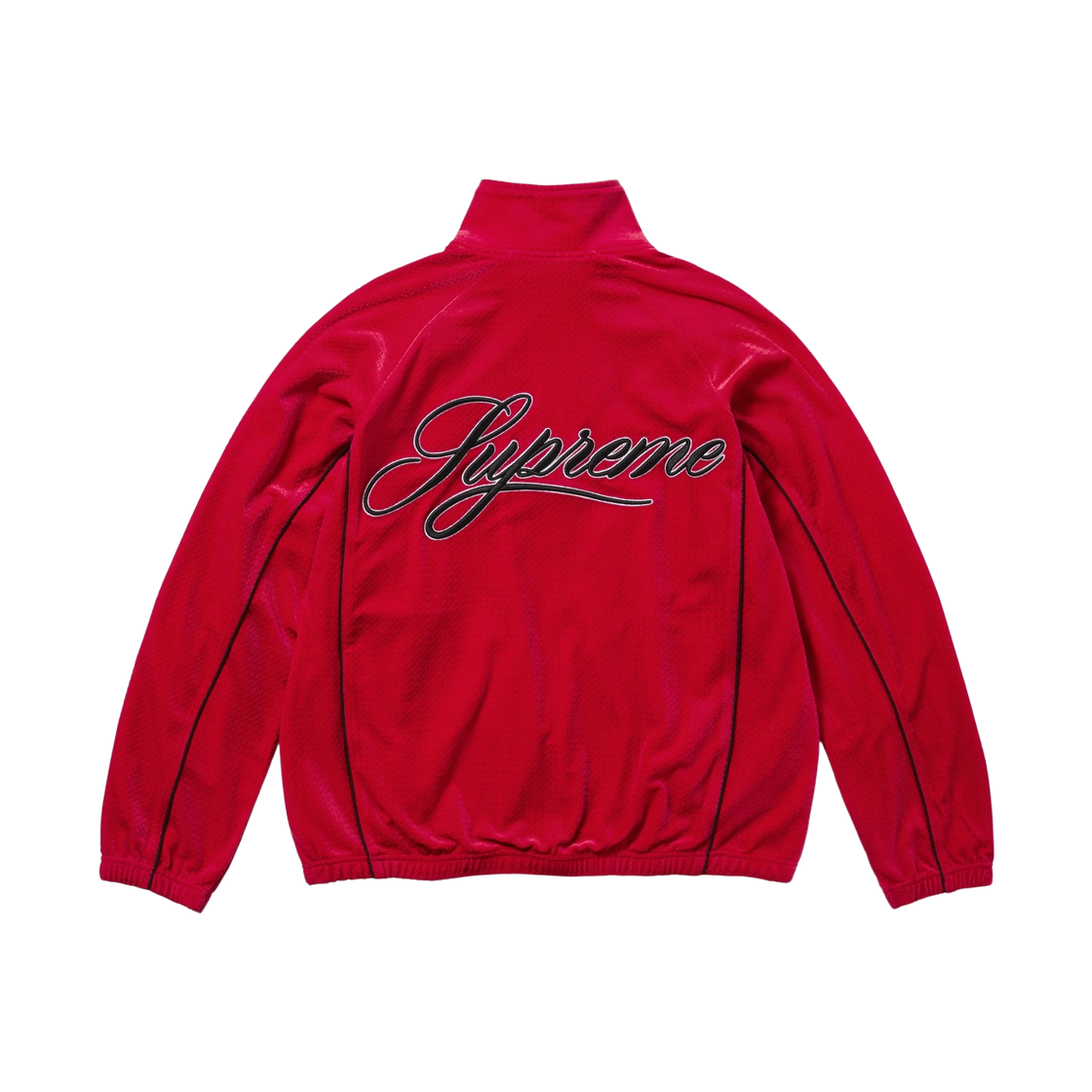 【新品未使用】Supreme 26ss Velour Track Jacket 슈프림 벨루어 메쉬 트랙 자켓 레드 - 26SS | Supreme | KREAM