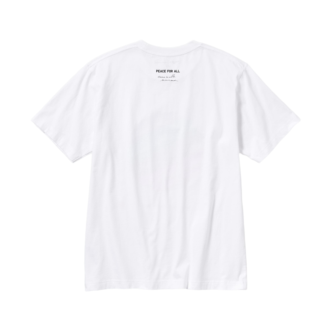 유니클로 x 엠마누엘 무로 피스 포 올 티셔츠 화이트(Uniqlo x Emmanuelle Moureaux Peace For All T-Shirt White) - 2