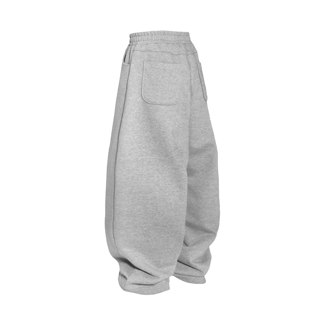 엠제이디 에브리데이 헤비스웻 배기 팬츠 멜란지 그레이(MJD Everyday Heavy Sweat Baggy Pants Melange Grey) - 2