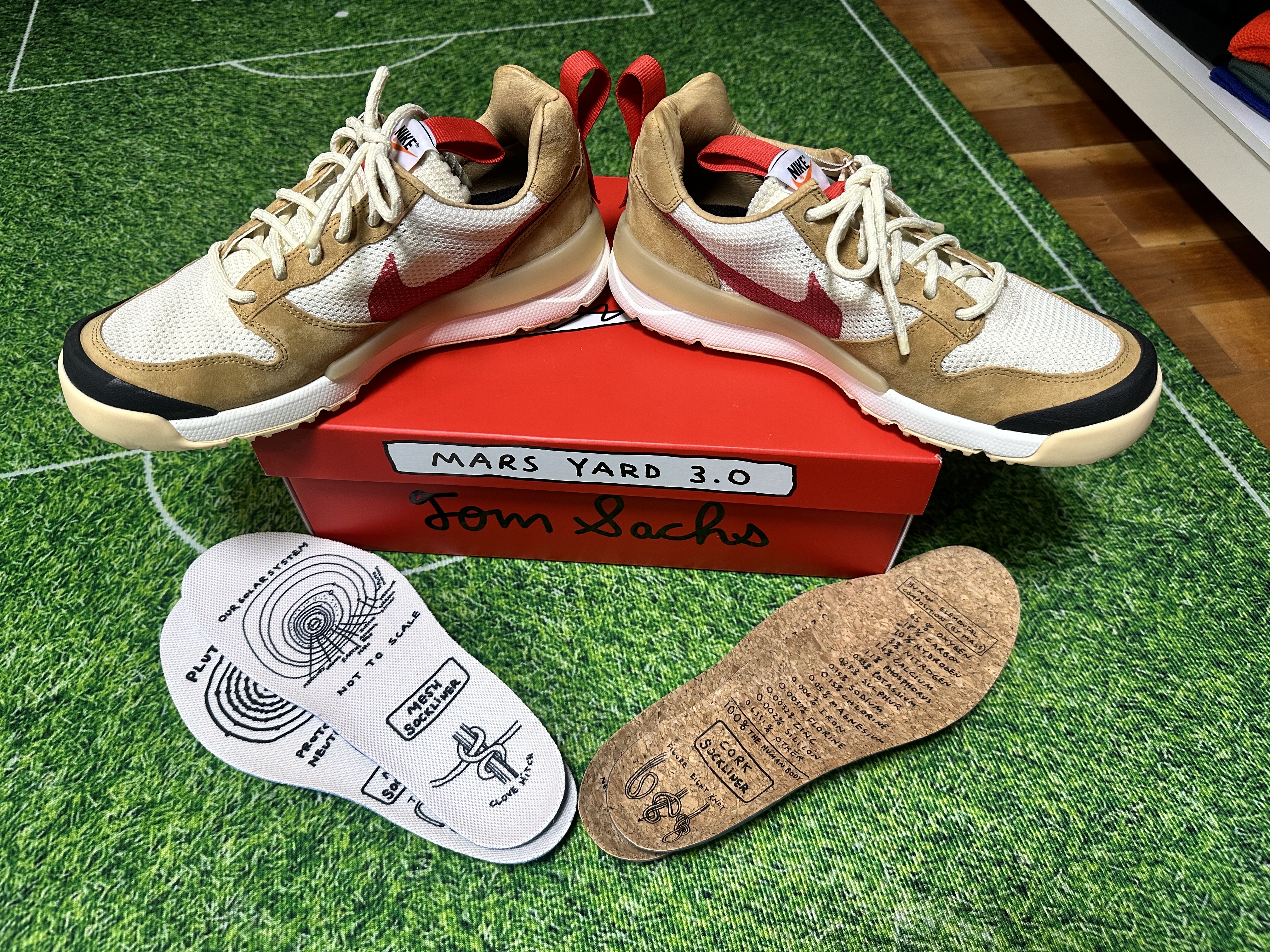 Nike x Tom Sachs Mars Yard Shoe 3.0 Space Camp 착용 스타일