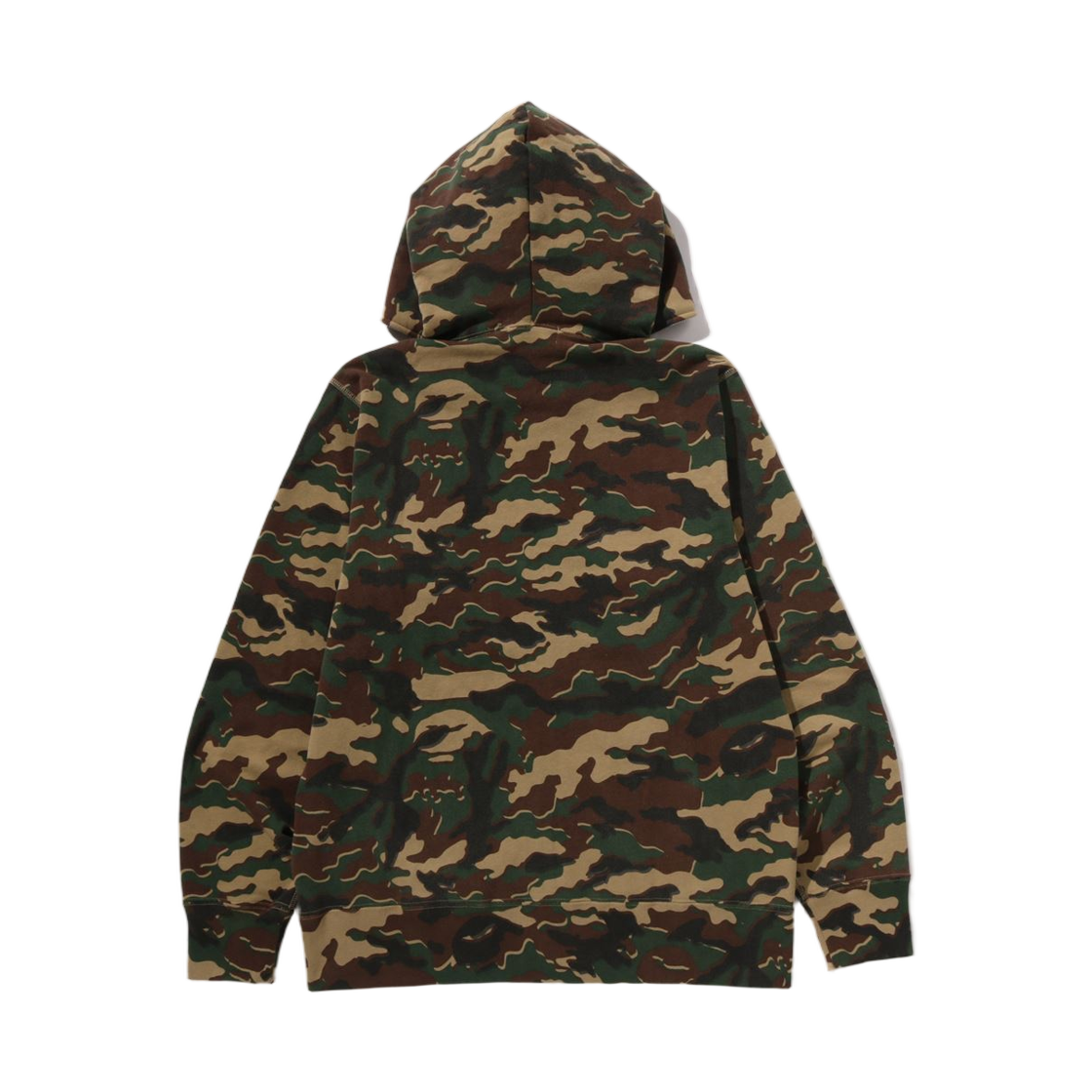 베이프 글리치 우드랜드 카모 풀 집 후드 그린(BAPE Glitch Woodland Camo Full Zip Hoodie Green) - 2